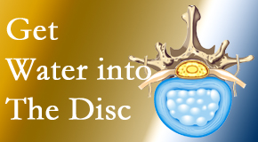 Yorkville Chiropractic and Wellness Centre uses spinal manipulation and exercise to boost the diffusion of water into the disc which supports the health of the disc.