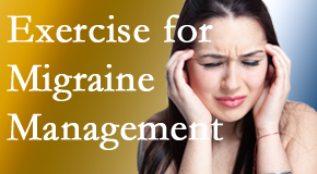 Yorkville Chiropractic and Wellness Centre incorporates exercise into the chiropractic treatment plan for migraine relief.
