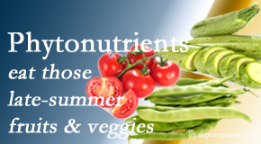 Yorkville Chiropractic and Wellness Centre presents research on the benefits of phytonutrient-filled fruits and vegetables. 