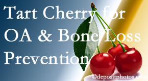 Yorkville Chiropractic and Wellness Centre shares that tart cherries may improve bone health and prevent osteoarthritis.