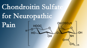 Yorkville Chiropractic and Wellness Centre finds chondroitin sulfate to be an effective addition to the relieving care of sciatic nerve related neuropathic pain.