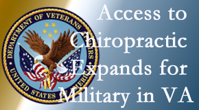 Toronto chiropractic care helps relieve spine pain and back pain for many locals, and its availability for veterans and military personnel increases in the VA to help more. 