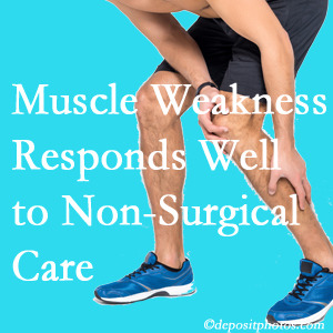  Toronto chiropractic non-surgical care manytimes improves muscle weakness in back and leg pain patients.