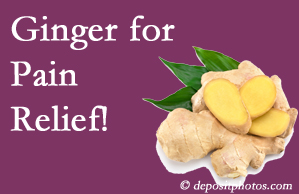 Toronto chronic pain and osteoarthritis pain patients will want to check out ginger for its many varied benefits not least of which is pain reduction. 