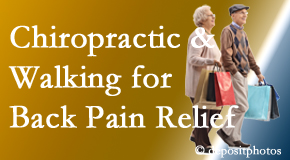 Yorkville Chiropractic and Wellness Centre encourages walking for back pain relief in combination with chiropractic treatment to maximize distance walked.