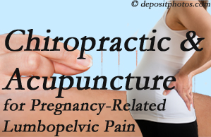 Toronto chiropractic and acupuncture may help pregnancy-related back pain and lumbopelvic pain.