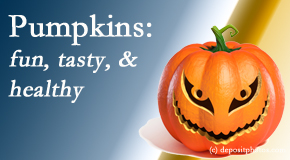 Yorkville Chiropractic and Wellness Centre respects the pumpkin for its decorative and nutritional benefits especially the anti-inflammatory and antioxidant!