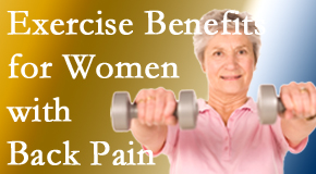Yorkville Chiropractic and Wellness Centre shares new research about how beneficial exercise is, especially for older women with back pain. 