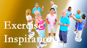 Yorkville Chiropractic and Wellness Centre hopes to inspire exercise for back pain relief by listening carefully and encouraging patients to exercise with others.