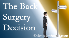 Toronto back surgery for a disc herniation is an option to be carefully studied before a decision is made to proceed. 