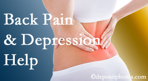 Toronto depression that accompanies chronic back pain often resolves with our chiropractic treatment plan’s Cox® Technic Flexion Distraction and Decompression.
