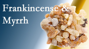 frankincense and myrrh picture for Toronto anti-inflammatory, anti-tumor, antioxidant effects