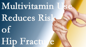 Yorkville Chiropractic and Wellness Centre presents new research that shows a reduction in hip fracture by those taking multivitamins.