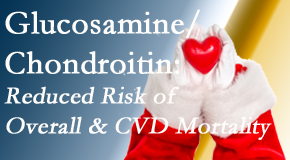Yorkville Chiropractic and Wellness Centre shares new research supporting the habitual use of chondroitin and glucosamine which is shown to reduce overall and cardiovascular disease mortality.