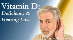 Yorkville Chiropractic and Wellness Centre presents new research about low vitamin D levels and hearing loss. 