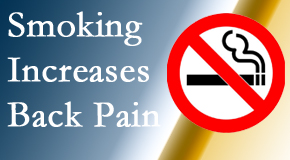 Yorkville Chiropractic and Wellness Centre explains that smoking intensifies the pain experience especially spine pain and headache.