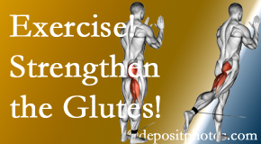 Toronto chiropractic care at Yorkville Chiropractic and Wellness Centre incorporates exercise to strengthen glutes.