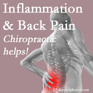 The Toronto chiropractic care offers back pain-relieving treatment that is shown to reduce related inflammation as well.
