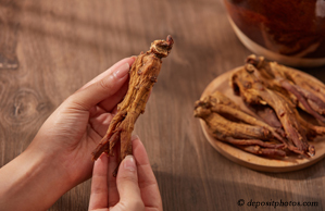 Toronto chiropractic nutrition tip: image  of red ginseng for anti-aging and anti-inflammatory pain