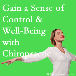 Using Toronto chiropractic care as one complementary health alternative boosted patients sense of well-being and control of their health.