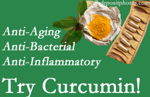 Pain-relieving curcumin may be a good addition to the Toronto chiropractic treatment plan. 