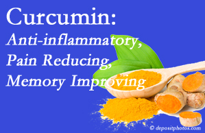 Toronto chiropractic nutrition integration is important, particularly when curcumin is shown to be an anti-inflammatory benefit.