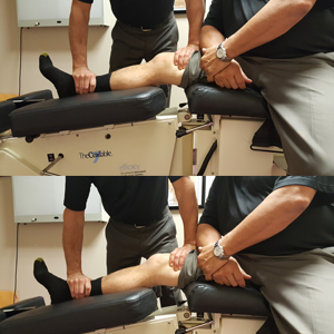 picture Toronto chiropractic distraction treatment for knee pain