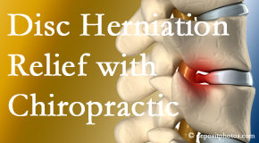 Yorkville Chiropractic and Wellness Centre gently treats the disc herniation causing back pain. 